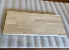 タモ集成材 無塗装 約440×185×25mm DIY 棚板 木材 天板 天然木のサムネイル