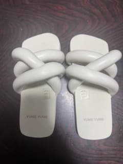 YUME YUME サンダル ホワイト　23㎝〜24㎝のサムネイル