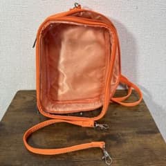 WEGO マルチWAY ぬいポーチ　オレンジ【使用済】のサムネイル