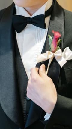 ビードレッセ　タキシードシャツ Lサイズmeyou結婚式のサムネイル
