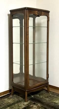 カンティーニュ キュリオケース キャビネット アンティークブラウン