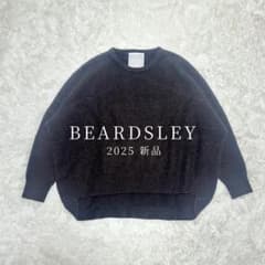 タグ付き　新品未使用　ビアズリー　バレルスリーブニット　　長袖ニット 完売 新品 BEARDSLEY ヤク混ワイドニットプルオーバー 定価2.6 - メルカリ