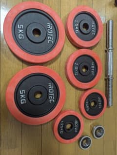iROTEC ダンベルセット 20kg 可変 - 2番 - メルカリ