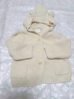 baby　GAP くま耳　カーディガン　70のサムネイル