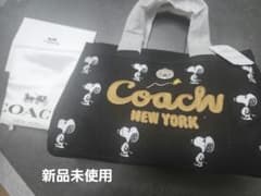 k*n様 COACH スヌーピー柄 トートバッグ 新品のサムネイル
