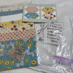 フェリシモ パッチワーク ミニキルトの会 ハニーコム 手芸キットのサムネイル