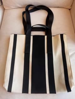 ZARA ストライプ柄 トートバッグのサムネイル