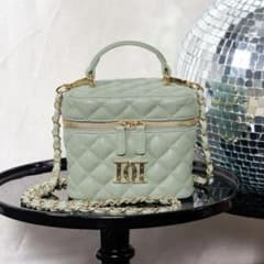 Darich ダーリッチ キルティングスクエアミニバッグ グリーン