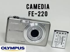 動作確認済み】OLYMPUS FE-220 CCDセンサー搭載 レトロコンデジ - メルカリ