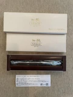 コーチ　シルバーボールペンのサムネイル