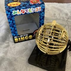 ポータブルビンゴゲーム機　ビンゴカード20枚付きのサムネイル