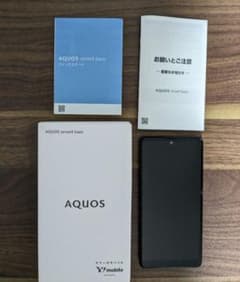 AQUOS sense4 basic ブラックのサムネイル