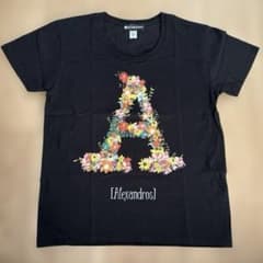 [Alexandros] フラワーロゴ Tシャツ ブラックのサムネイル