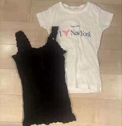 hanky panky レース キャミソール tシャツ セット - メルカリ
