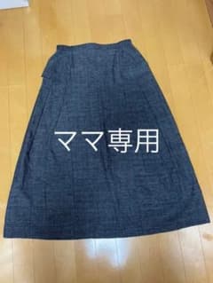 儀右衛門　久留米かすりAラインスカートのサムネイル