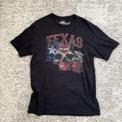 【大人気】ハーレーダビッドソン Tシャツ スカル テキサス L 黒のサムネイル