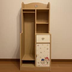 くろがね サンリオ キキララ ラック 収納棚 キャビネット レトロ