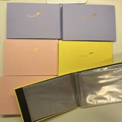 Fiorale 포토앨범 브로마이드 넣어 6권 세트 정리 판매