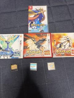 ポケットモンスター ゲームソフト 7点セット 動作確認済