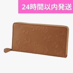 ダコタ ラウンド 長財布 カバロ イタリア製牛革 馬柄 財布 - メルカリ