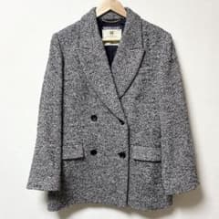 2024AW】L'ESSAGE CANGIOLI ジャケットコート ツイード - メルカリ