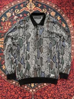 【最安値】WACKO MARIA 24FW パイソン長袖ポロシャツ M 最安値】WACKO MARIA 24FW パイソン長袖ポロシャツ M - メルカリ