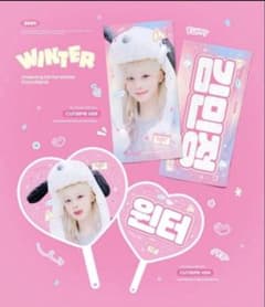 出回り無し！aespa ウィンター マスターさん うちわ - メルカリ