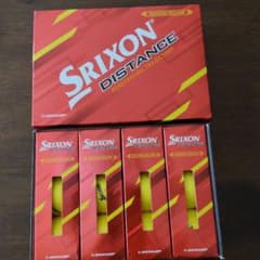 Srixon Distance ゴルフボール パッションイエロー 12個のサムネイル
