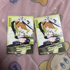 N*l様 コンパス チーちゃん カード 2枚セット ウエハース ノーマル