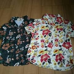 専用☆美品☆ベビー☆アロハシャツ二枚セットのサムネイル