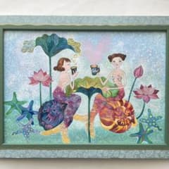 ◆◆まるちゃん様ご予約品◆◆   happy cafe time (原画)のサムネイル