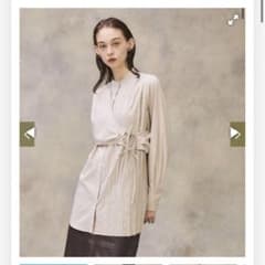 ⚠︎むーみん♡様用⚠︎PUBLIC TOKYO アシメハーフプリーツシャツのサムネイル