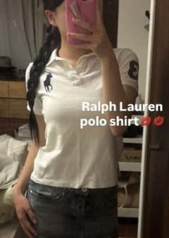 Ralph Lauren ポロシャツ ビッグポニー　海外ガールのサムネイル