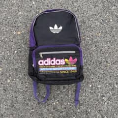 希少90s adidas ACTIVE SPORTS LINE リュック 紫/黒のサムネイル