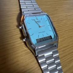 AQ-230A-2A2 カシオ ターコイズブルー - メルカリ