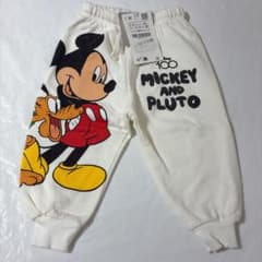ZARA Disney 100周年 ミッキー プルート スウェットパンツ 86 - メルカリ