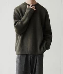 Mohair wool mix sweater/モヘアウールミックスセーターのサムネイル