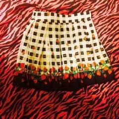 アンクルージュ イチゴチェックスカートのサムネイル