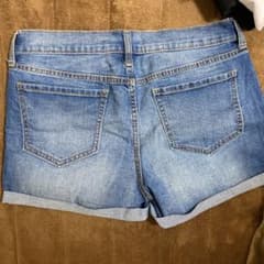 レディース ショートデニムパンツ デニムショートパンツのサムネイル