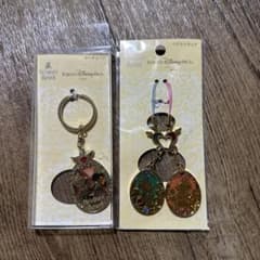 新品 未使用 東京ディズニーシー キーチェン & ペアストラップ