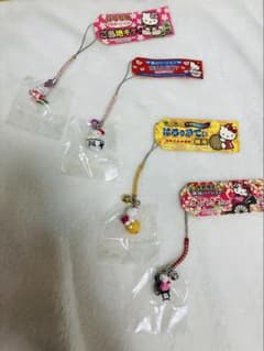 ご当地キティ ストラップ 4種セット　ハローキティ　Hello kittyのサムネイル