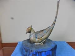 Incense burner, pheasant, handicraft, art, figurine