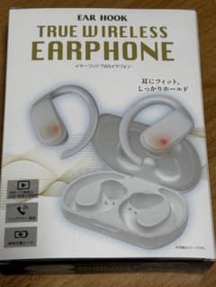 【即発送】ワイヤレスイヤホン ハンズフリー 白色のサムネイル