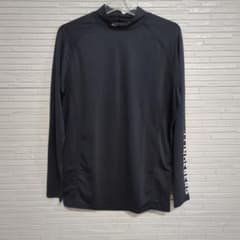 J.LINDEBERG モックネック 長袖インナー シャツ M ネイビー ゴルフ