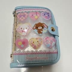 正規品 サンリオ シュガーバニーズ シールバインダー ブルー シール帳