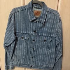 Levi's Supreme ストライプデニムジャケット - メルカリ