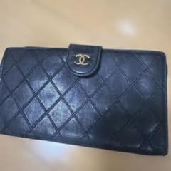 CHANEL マトラッセ 長財布 ブラックのサムネイル