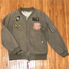MA-1 ブルゾン　ジャケット　ジャンパー　キッズ　140のサムネイル