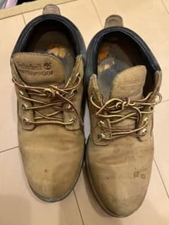 た*く様 レア！Timberland ✨ライトベージュハイカットブーツ防水スプレ Timberland 防水ハイカットブーツ ベージュ 25.5cm - メルカリ