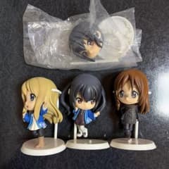 匿名配送】一番くじ プレミアム 映画 けいおん きゅんキャラ 3種4個